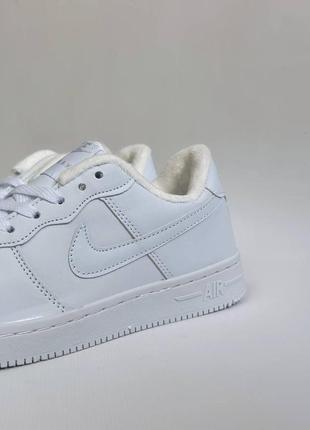 Nike air force white winter3 фото