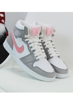 Зимні кросівки nike jordan 1 cup winter