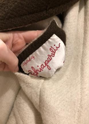 Schiaparelli пальто оригинал шерсть винтаж