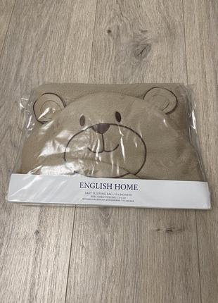 Плюшевий комбінезон для немовляти 0+ english home