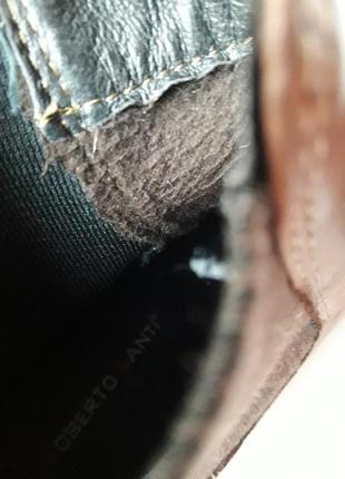 Roberto santi кожаные сапожки хорошее состояние 39 г.6 фото