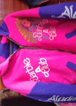 Куртка двусторонняя, barbie, aladin