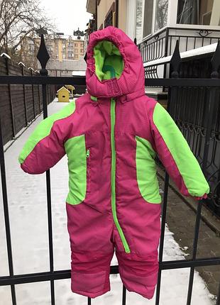 Фото 394 зимний комбинезон на флисе на рост 80 см