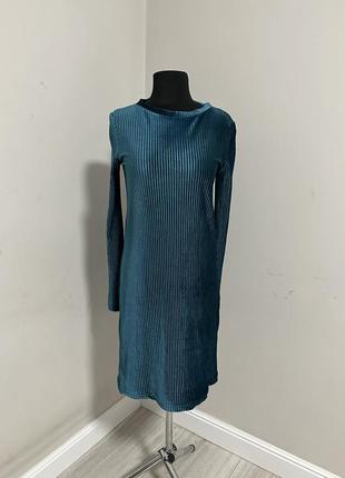 Сукня вельветова  в полоску