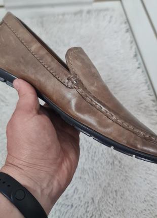 Мужские мокасины туфли натуральная кожа s&g лондон размер  b017