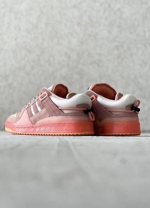 Кросівки adidas forum low bad bunny pink5 фото