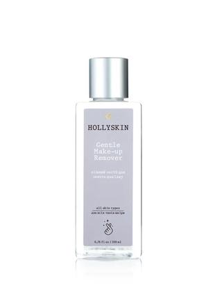 Нежное средство для снятия макияжа hollyskin gentle makeup remover 200 мл