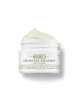 Kiehl's creamy eye treatment with avocado крем для кожи вокруг глаз с авокадо, 14 мл