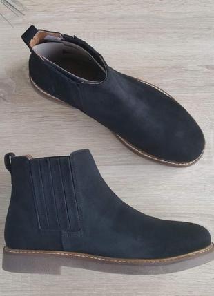 Замшевые мужские ботинки челси  динозант 🇺🇲 43-44 размер