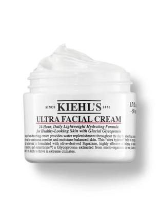 Увлажняющий крем для лица kiehls ultra facial cream для всех типов кожи , 28 мл1 фото