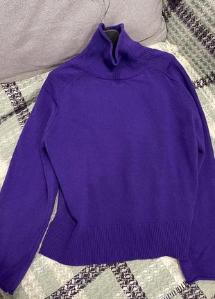 Продам фиолетовый свитер в стиле zara ,mango