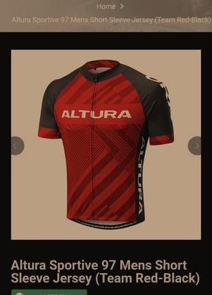 Велоджерсі фул зіп altura sportive 97 mens short sleeve jersey10 фото