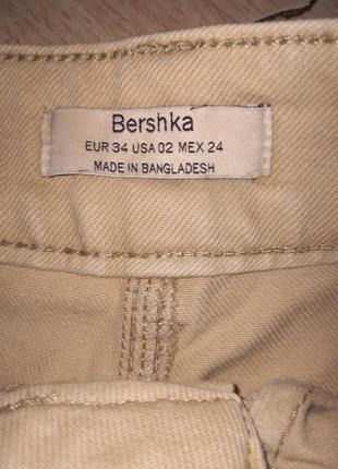 Джинсы мом женские фирмы bershka, 100%cotton2 фото