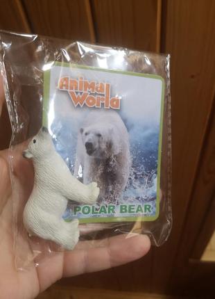 Новая коллекционная фигурка полярный медведь 🐻 polar bear1 фото