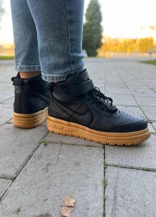 Кроссовки nike air force gore-tex(термо) 40-43, осень, мужская обувь3 фото