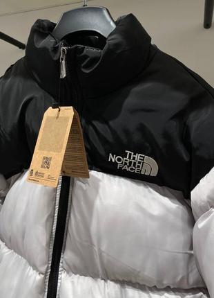 Чорна п'ятниця ‼️курька унісекс сіра the north face 700 chalk grey4 фото