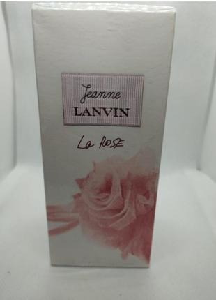 Парфумована вода lanvin jeanne la rose 100 мл