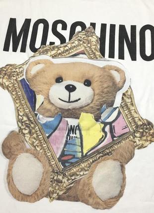 Футболка moschino teddy frame4 фото