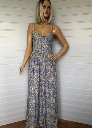 Вискозное платье