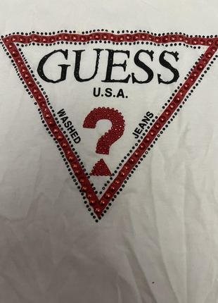 Футболка на длинный рукав guess