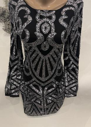 Роскошное нарядное платье в пайедках