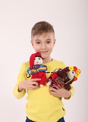 Кукла украинка пара малая танцующая