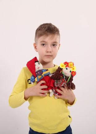 Кукла украинка пара малая танцующая
