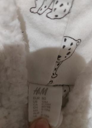 Шубка, курточка, кофта teddy h&m3 фото