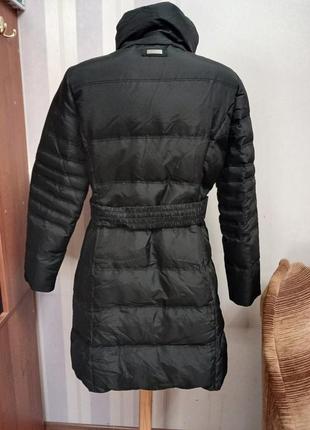 Дуже теплий пуховик зимова куртка l xl чорна зимняя. пальто2 фото