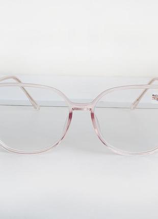 Очки женские для зрения с белой линзой, с диоптриями