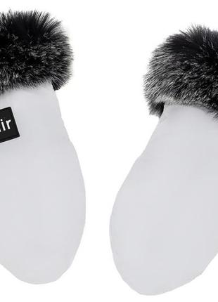 Рукавицы bair northmuff white swan белый