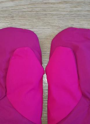 Краги варежки рукавицы розовые wedze decathlon 1 год5 фото