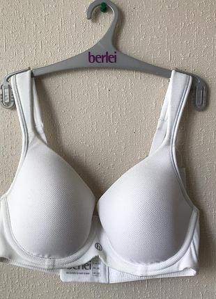 Бюстгальтер спортивный berlei fresher 4921 white 1 великобритания