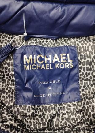 Пуховик оригинал michael kors women's black down 3/4 packable coat9 фото