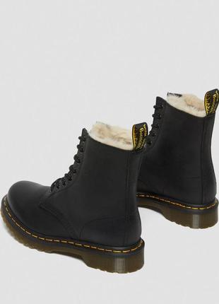 Ботинки женские утепленные dr. martens 1460 serena 217970012 фото