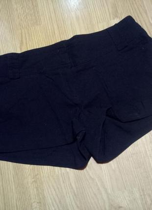Короткие черные шорты2 фото