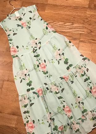 Гарне дитяче довге плаття ted baker на дівчинку 9-10 років, зріст 140 см 2