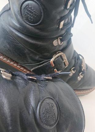 Зимние швейцарские кожаные ботинки на меху ammann7 фото