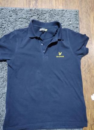 Футболка lyle scott синього кольору