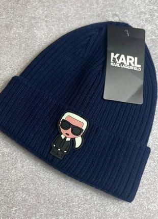 Шапка karl lagerfeld4 фото