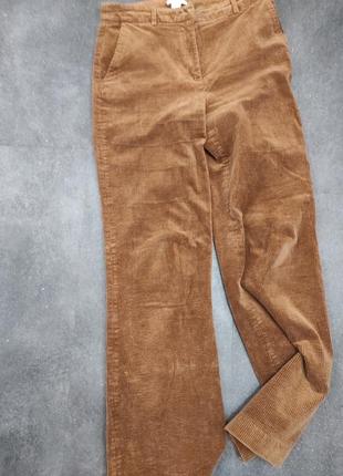 Теплые вельветовые брюки4 фото