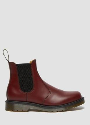 Ботинки dr. martens 2976 cherry red smooth 118536005 фото