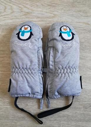 Краги варежки рукавицы ziener thermo shield 2 - 4 года