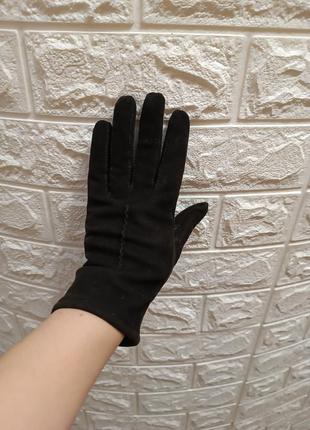Шкіряні рукавички, рукавиці з шерстю м2 фото