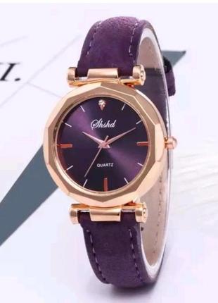 Жіночий наручний годинник кварцовий  oxi violet1 фото