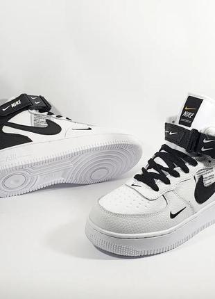 Кросівки хутро зимові nike air force 1 utility