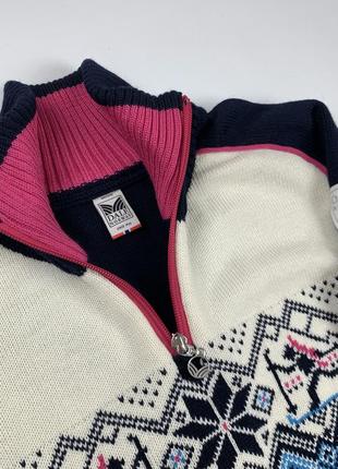 Dale of norway half zip sweater светр норвегія3 фото