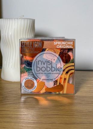 Резинка-браслет для волосся invisibobble sprunchie fall in love channel the flannel