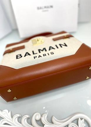 Сумка balmain 3 отделения люкс6 фото