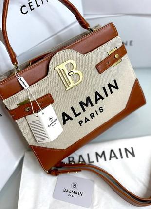 Сумка balmain 3 отделения люкс2 фото